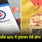 EPFO balance NPS transfer : मत हो परेशान! ऐसे चुटकियों में करें EPFO बैलेंस NPS में ट्रांसफर, देखें आसान से स्टेप