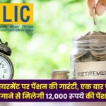 LIC Saral Pension plan Guaranteed pension on retirement by investing money once you will get a pension of Rs 12000