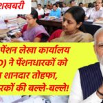 खुशखबरी, केन्द्रीय पेंशन लेखा कार्यालय (CPAO) ने पेंशनधारकों को दिया शानदार तोहफा, खुशखबरी का आदेश जारी, पेंशनधारकों की बल्ले-बल्ले!