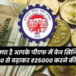 क्या होती है आपके पीएफ में वेज सिलिंग- क्यों इसे ₹15000 से बढ़ाकर ₹25000 करने की तैयारी