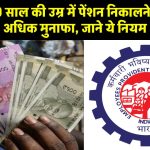 EPFO से 60 साल की उम्र में पेंशन निकालने पर मिलेगा अधिक मुनाफा, जाने ये नियम