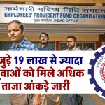 EPFO से जुड़े 19 लाख से ज्यादा सदस्य, युवाओं को मिले अधिक मौके, ताजा आंकड़े जारी