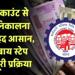 EPF Withdrawal: PF अकाउंट से पैसा निकालना हुआ बेहद आसान, स्टेप्स बाय स्टेप जाने पूरी प्रक्रिया