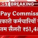 8th Pay Commission: सरकारी कर्मचारियों के लिए बड़ी खबर! अब मिनिमम सैलरी ₹51,480 और मिलेंगे कई फायदे