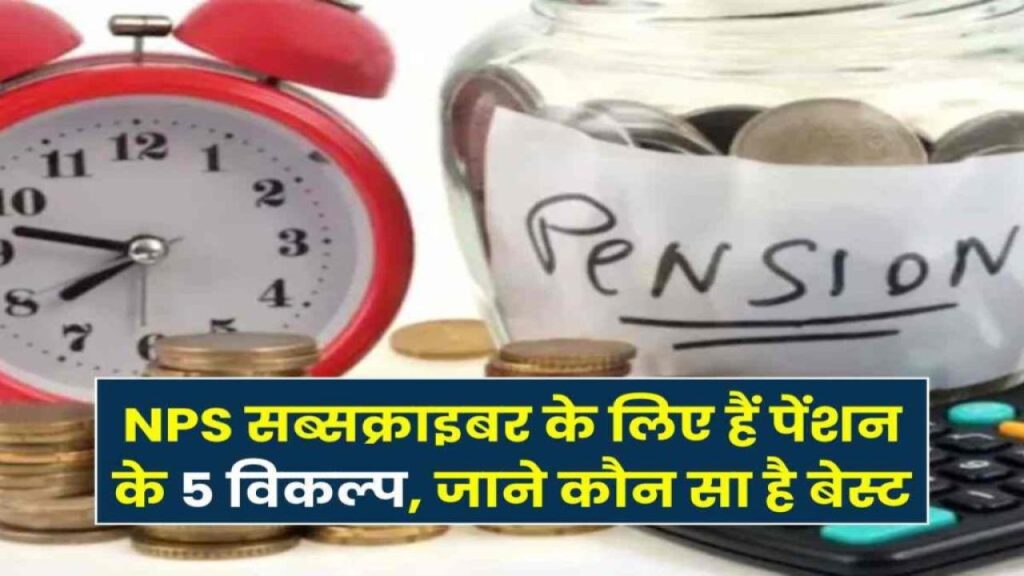 NPS पेंशन में ये 5 ऑप्शन बदल सकते हैं आपकी रिटायरमेंट की किस्मत – जानिए कौन सा है आपके लिए बेस्ट