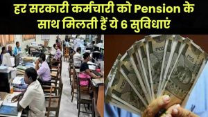 हर सरकारी कर्मचारी को मिलती है सिर्फ पेंशन ही नहीं, ये 6 गारंटीड सुविधाएं भी – जानिए क्या आप भी हकदार हैं?