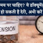 पेंशन ट्रांजिशन में देरी नहीं चाहिए? जानिए किन डॉक्युमेंट्स के बिना रुक सकती है आपकी पेंशन