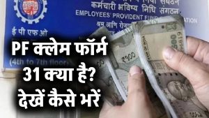 पीएफ क्लेम फॉर्म 31 क्या है? इससे कितना पीएफ निकाल सकते हैं? कैसे भरें?