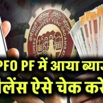 EPFO मेंबर्स के लिए खुशखबरी! PF अकाउंट में आ गया ब्याज का पैसा, जानें कैसे चेक करें आपका बैलेंस!