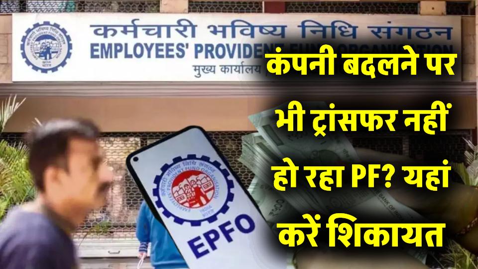 PF Transfer Issue: कंपनी बदलने पर भी क्यों नहीं ट्रांसफर हो रहा PF? यहां करें शिकायत